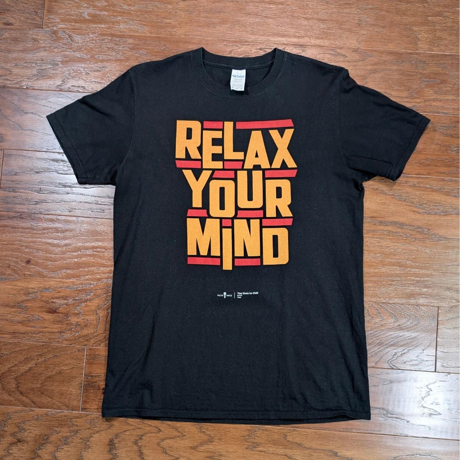 EPMD Relax Your Mind MLTD MICS Hip Hop Rap Tee Mens Medium 20x28 Black M