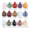 Turtle Crystal Agate Miniature: Hand-Carved Semi-Precious Stone Ornament