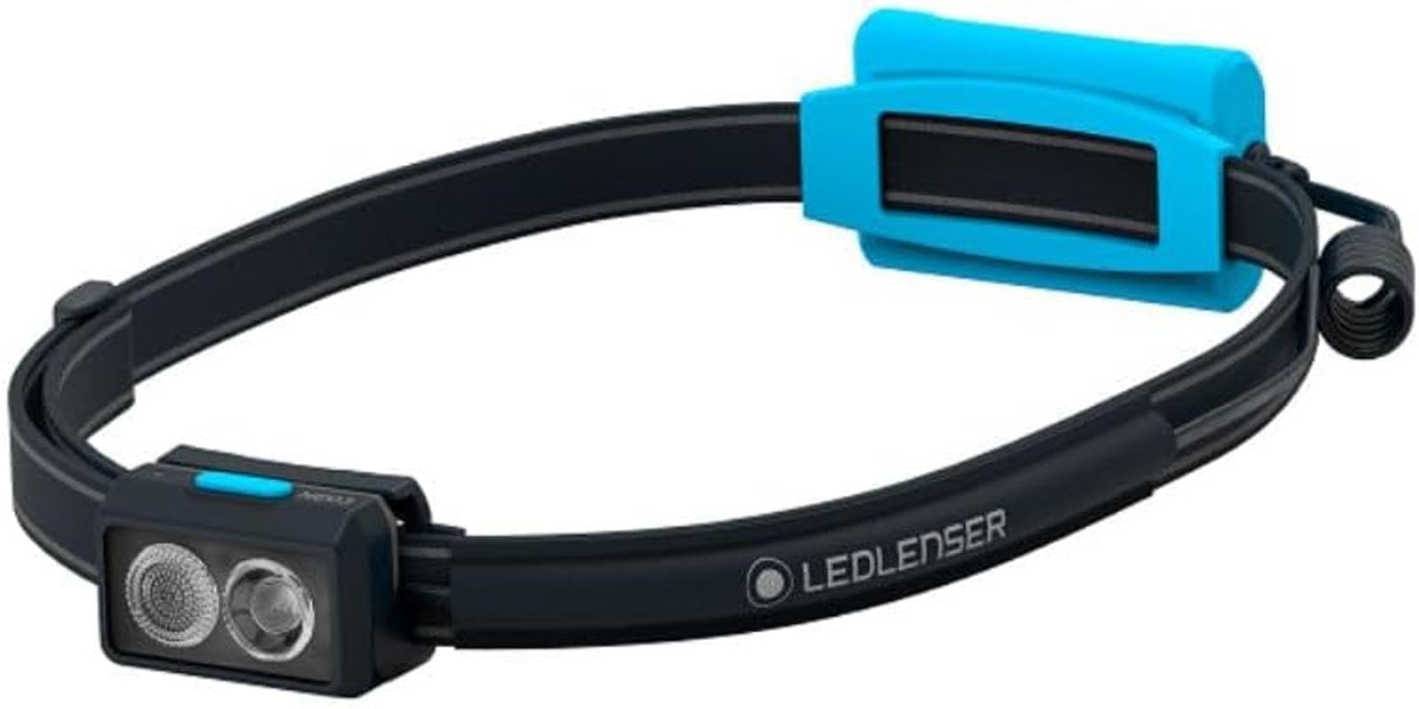 

Ledlenser NEO3 LED Perfect for Outdoor Small Headlamp, Black/Blue, Battery-Operated, Lightweight, 97g, Compact, Running, Black/Blue, 502718, [Product