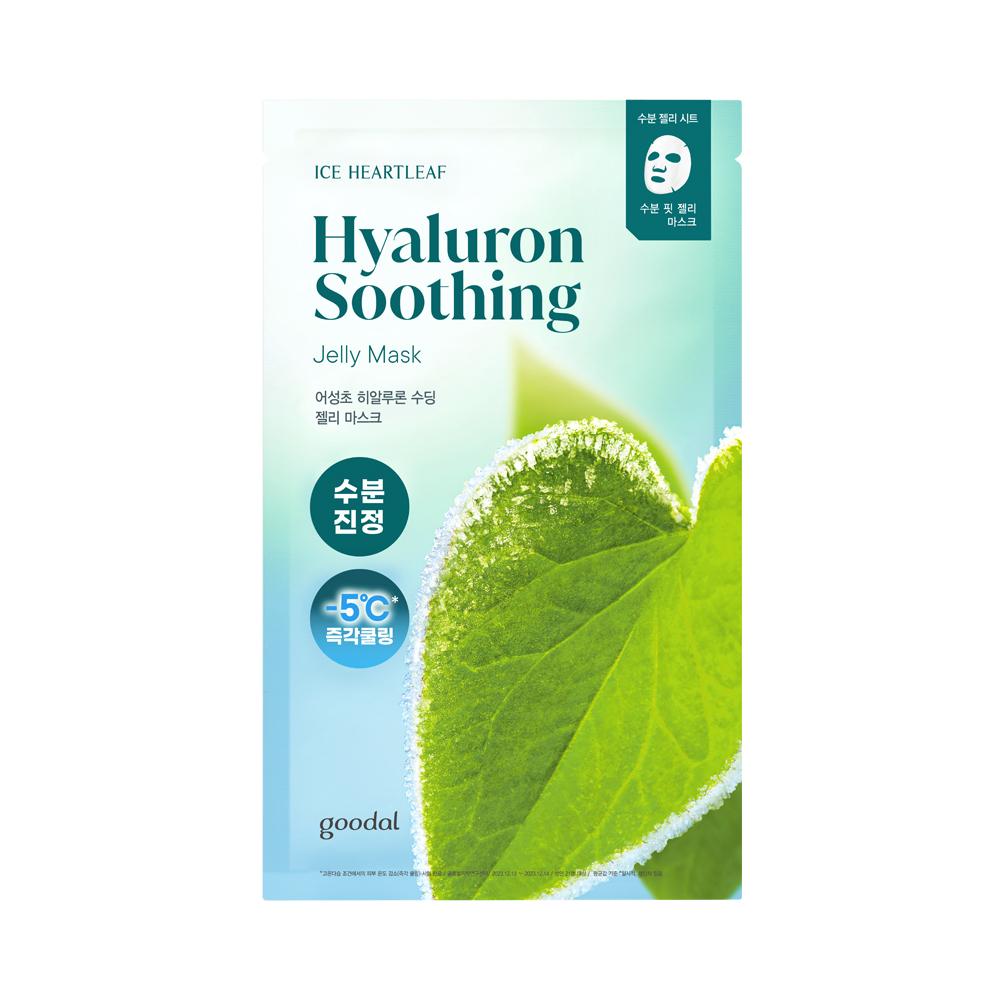 Goodal [instant Cooling Thermal Care] Goodal Houttuynia Hyaluron Soothing Jelly Mask 1 Sheet