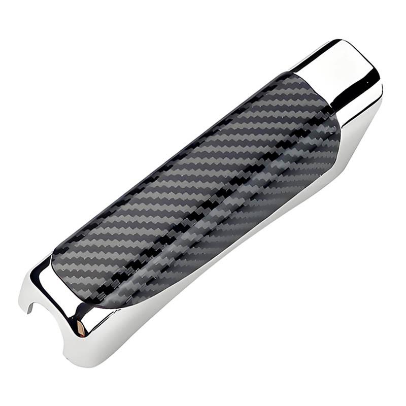 Car Handbrake Grips Hand Brake Cover Protection Cover Carbon Fiber Parking Brake Decoration Shell Interior Accessories Look Size