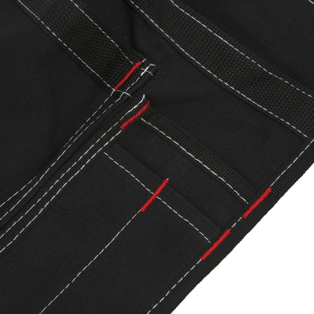 

5-Pocket Waist Hanging Bag Canvas Canvas Organizer Durable Storage Bag Carpenter Work чорний