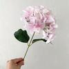 Real Touch Artificial Hydrangea Flower 14 Inch Large Full Faux Silk Hydrangea Flower with Stem for Floral Arrangement Home Table