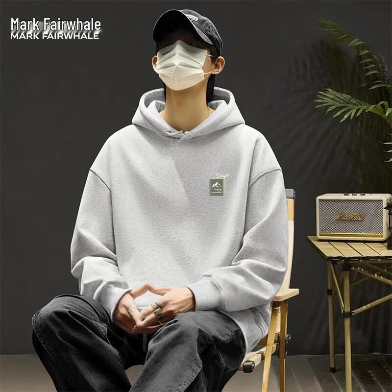 Mark Fairwhale Men's Oversized Hooded Sweatshirt