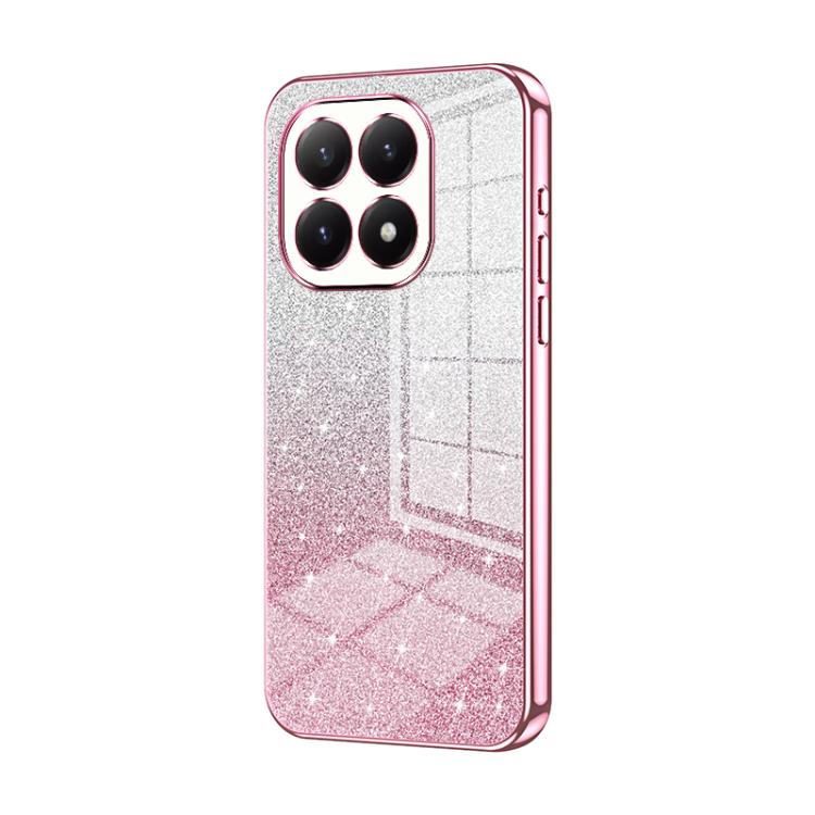 Gradient Glitter Powder Electroplated Phone Case