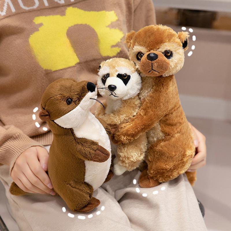 Animal Little Haise Polar Ocean Park Otter Doll Meerkat Plush Toy Massage Gift for Women
