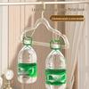 Cute Acrylic Crystal Clothes Hanger for Women's Seamless Clothing - Transparent with Gold Powder