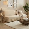 Elastic Folding Sofa Bed Cover with Skirt Sofa Slipcover Universal Couch Cover  Living Room