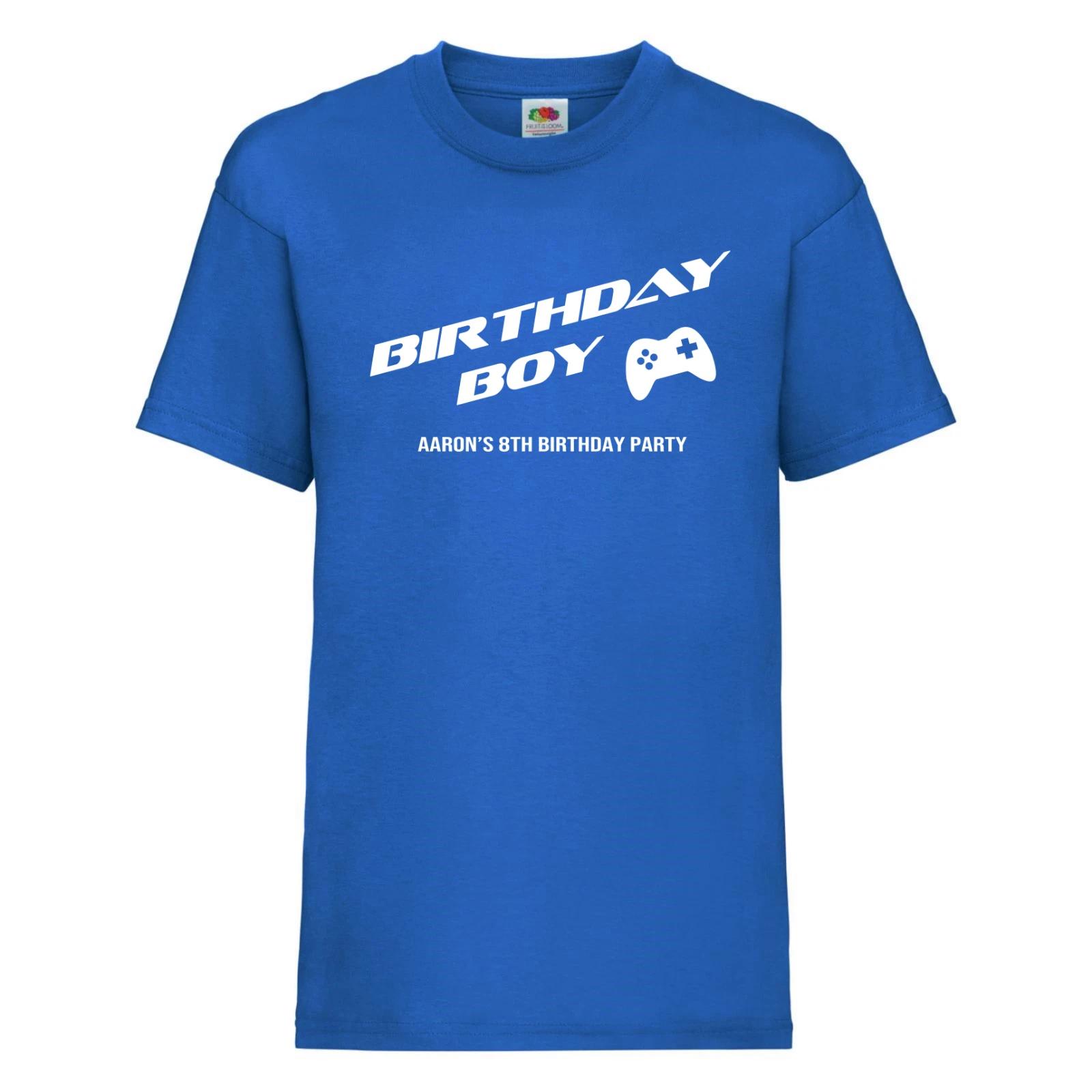 

Gamer Birthday Party TShirts, Birthday Squad Shirts, Personalised Birthday Party 2XL