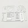 Christmas Gift Box Metal Stencil Embossing Cutting Dies for Diy Scrapbooking Paper Card Embossing Craft Decor