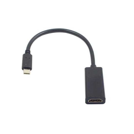 USB 3.1 Type C Male to HDMI-compatible Female Cable Adapter Converter for Samsung Galaxy S8