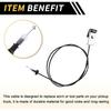 1 Pcs Hood Latch Release Cable for Toyota Tundra 2000-2006 for Toyota Sequoia 01-07 Front Hood Release Cable Hood Lock Control Cable No.536300C010