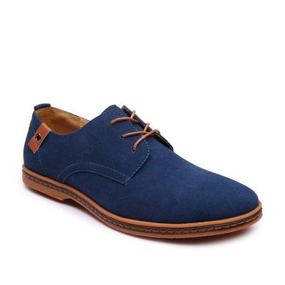 Fashion Men's Shoes Factory Direct Sales Casual Nubuck Leather Shoes Official-website British Mens Fashion Lace-up Shoes Office Sneakers