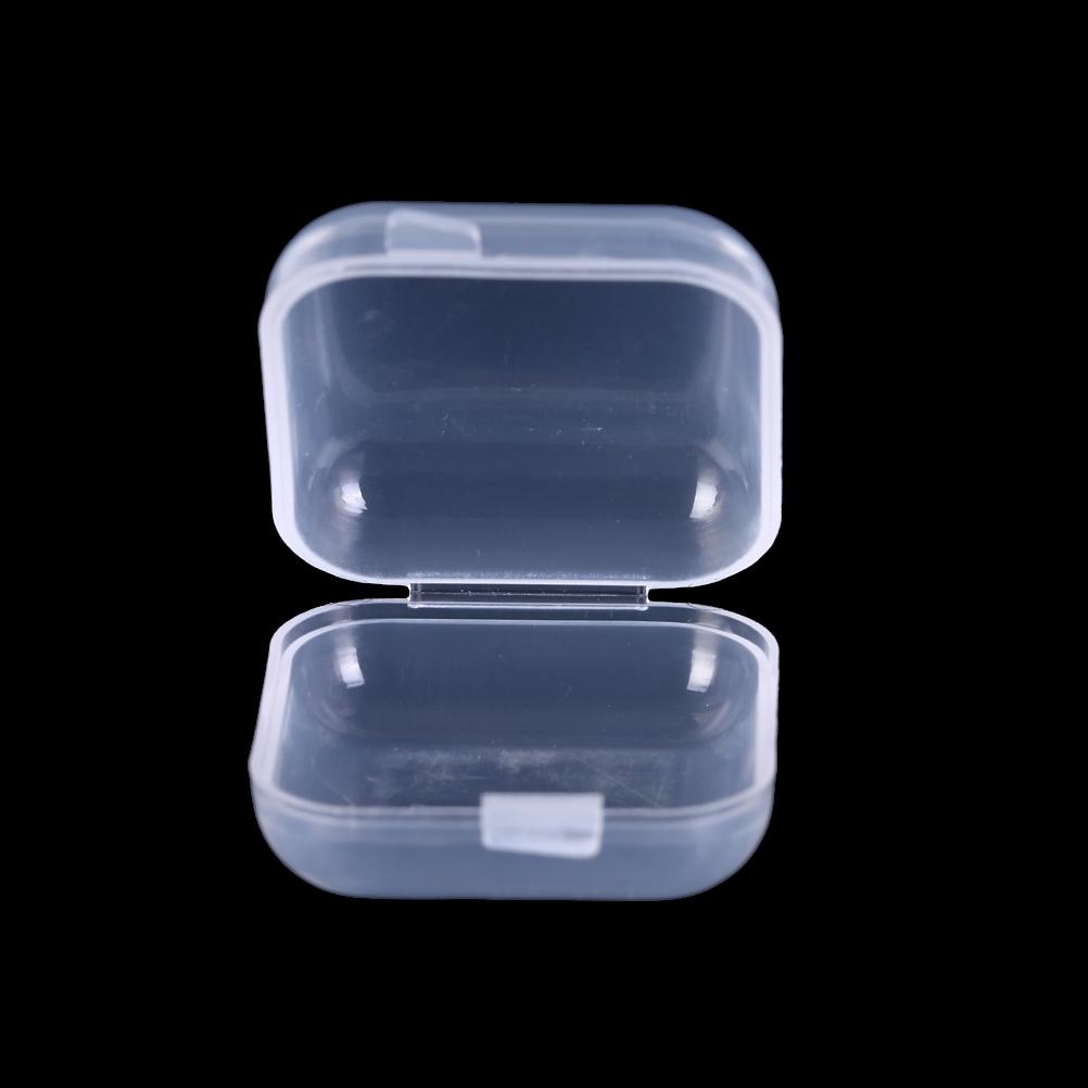 10pcs/20pcs Pill Earplugs Clear Mini Pill Storage Container Weekly Tablet Pill Medicine Box Plastic Case Organizer New
