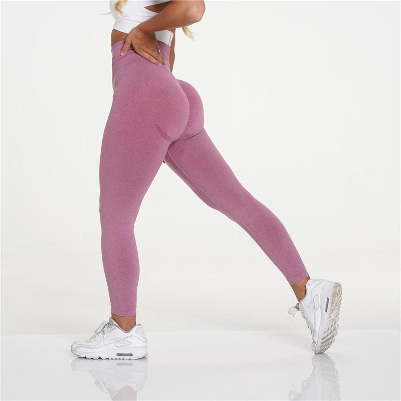 Hot-selling Seamless Knitted Buttocks, Moisture-wicking Yoga Pants, Sports Fitness Pants, Sexy Buttocks Women's Leggings