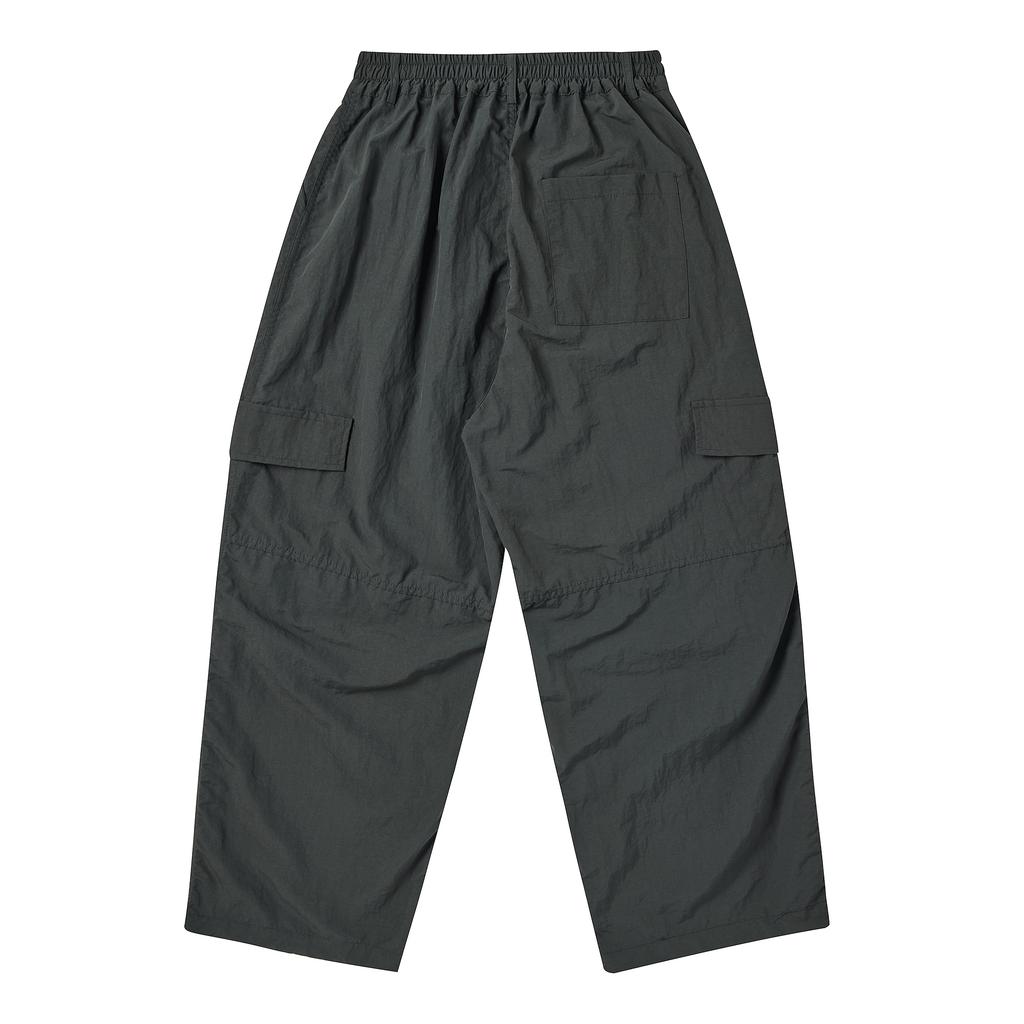 Akesi Wide Parachute Balloon Pants Charcoal