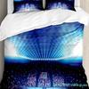 Basketball Bettwäsche-Set für Schlafzimmer Bett Zuhause Basketballspieler Silhouette Athlet Wettkampf Bettbezug Steppdeckenbezug Kissenbezug