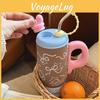 Elegant Ceramic Inner Insulated Cup With Stainless Steel Exterior For Home And Commuting
