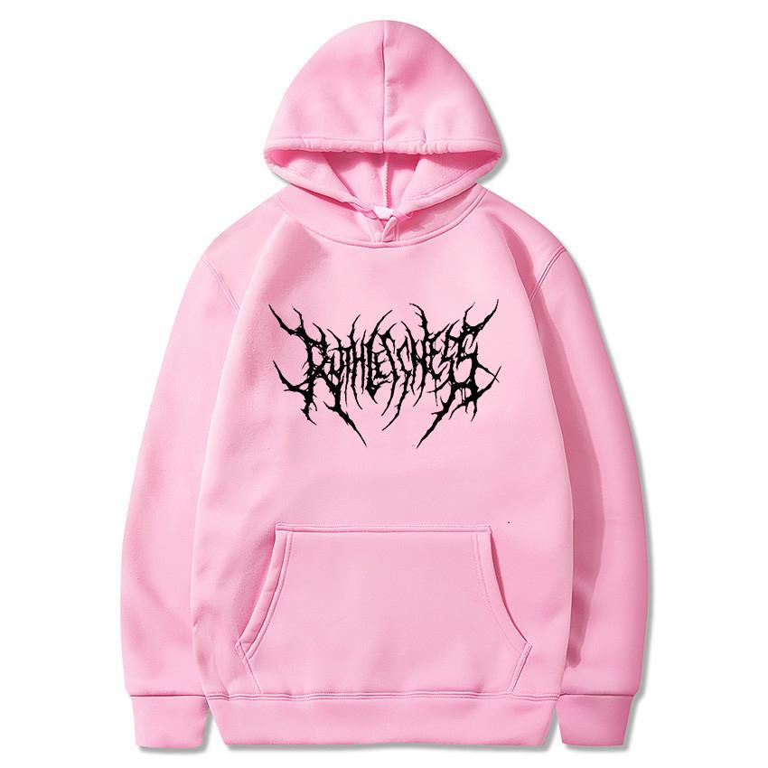 Kpop Gothic Super Big Dark Lightning Lockere Strickjacke mit Kapuze Langärmliger Pullover Mantel Baumwolle Y2K Übergroßes dünnes Flammen-Sweatshirt