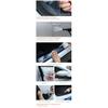 SEAMETAL Car Stickers Door Edge Protector Universal Car Door Sill Sticker Anti Scratch Transparent Film Auto Threshold Guard Interior Mirrors 6