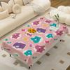 C-Care-B-Bears Tovaglia Rettangolare Decorazione Tavola Riutilizzabile Impermeabile Tessuto per Tavolo da Cucina e Sala da Pranzo Decorazione Festa Festiva