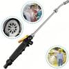 1PC High Pressure Car Wash Water Gun, Adjustable Atomization Nozzle for Car AC Cleaning, Plant Watering & Garden Watering