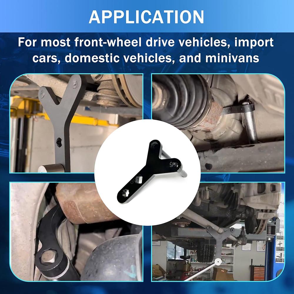 Automotive Lower Control Arm Prying Tool Suspension Specialty Bushing Tool Swing Arm Ball Head Separation Disassembly Tool