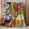 Singer Cool Pop Art T-Trippie R-Redd Flannel Soft Warm Plush Blanket Sofa Living Room Pet Hogar Bedroom Gift Home Car Portable