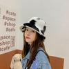 Cow Plush Fisherman Cap Soft Warm Hat Autumn Winter Outdoor Trend Fisherman Hats