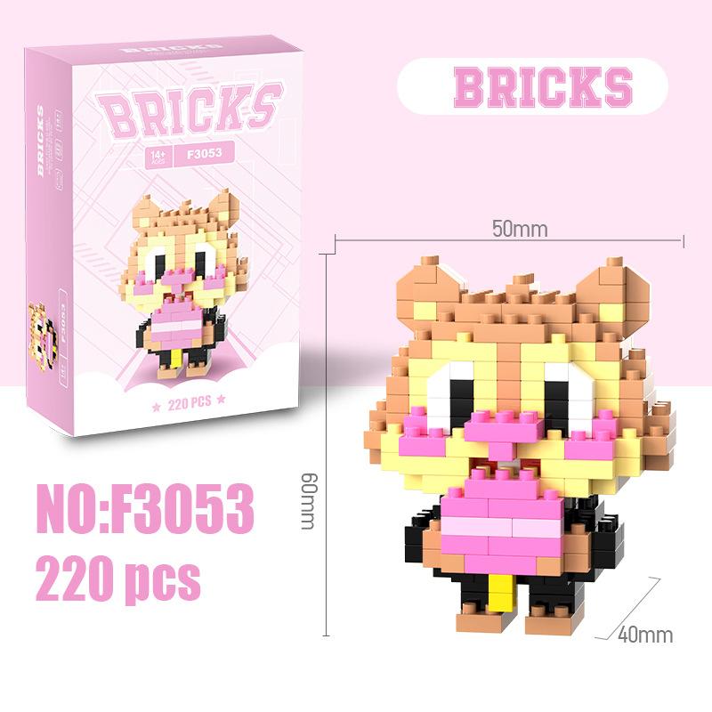 Zootopia 2 Building Blocks Anime Kawaii Cartoon mini Action Children's Animal building blocksAssemble DIY Toys Gift for Kids