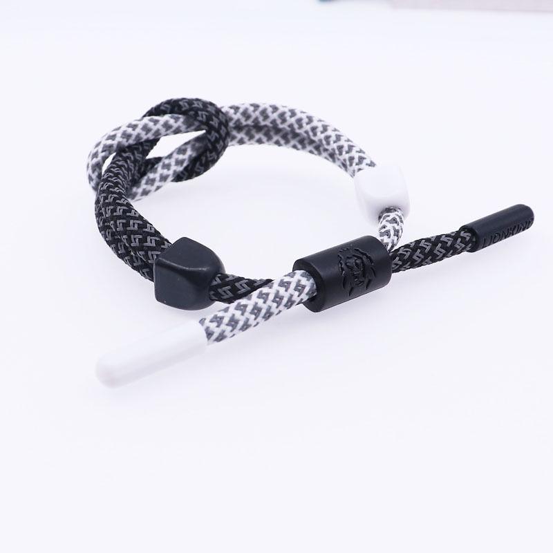 Bracelet Shoelace Woven Holographic Reflective Couple Bracelet Men's and Women's Bracelet