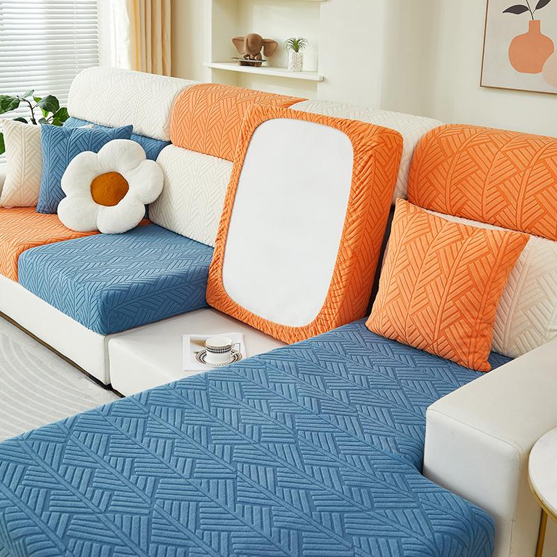 1Pc Sofa Slipcover Nonslip Stretch Sofa Cover Couch Cover For Bedroom Office Living Room Furniture Protector Home Decor