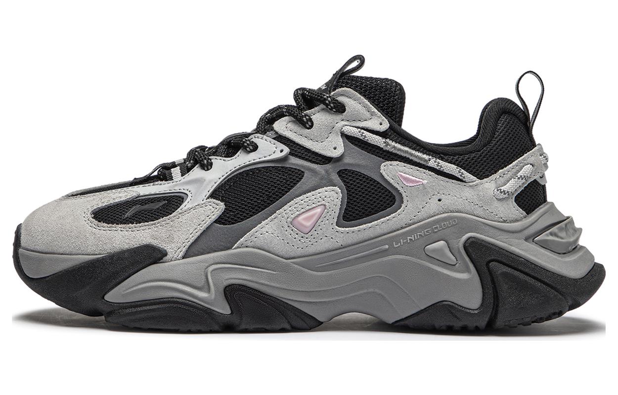 Li Ning CF Tracing Collection, Qianhangce 2 Slip Resistant Abrasion Resistant Slip Resistant Abrasion Resistant Low top AGLT168-8 36