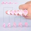 Pink Pigment & Glue Holder Ring for PMU, Lash Extensions & Tattooing.