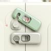 2 PCS Child Safety Cabinet Lock Security Protection Home Refrigerator Safety Buckle Baby Anti-Pinch Hand Drawer Door Locks