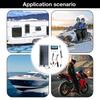 Solar Panel Trickle Charger 30W 12V Waterproof Solar Panel Car Battery Charger Maintainer Plug And Play Solar Panel Trickle
