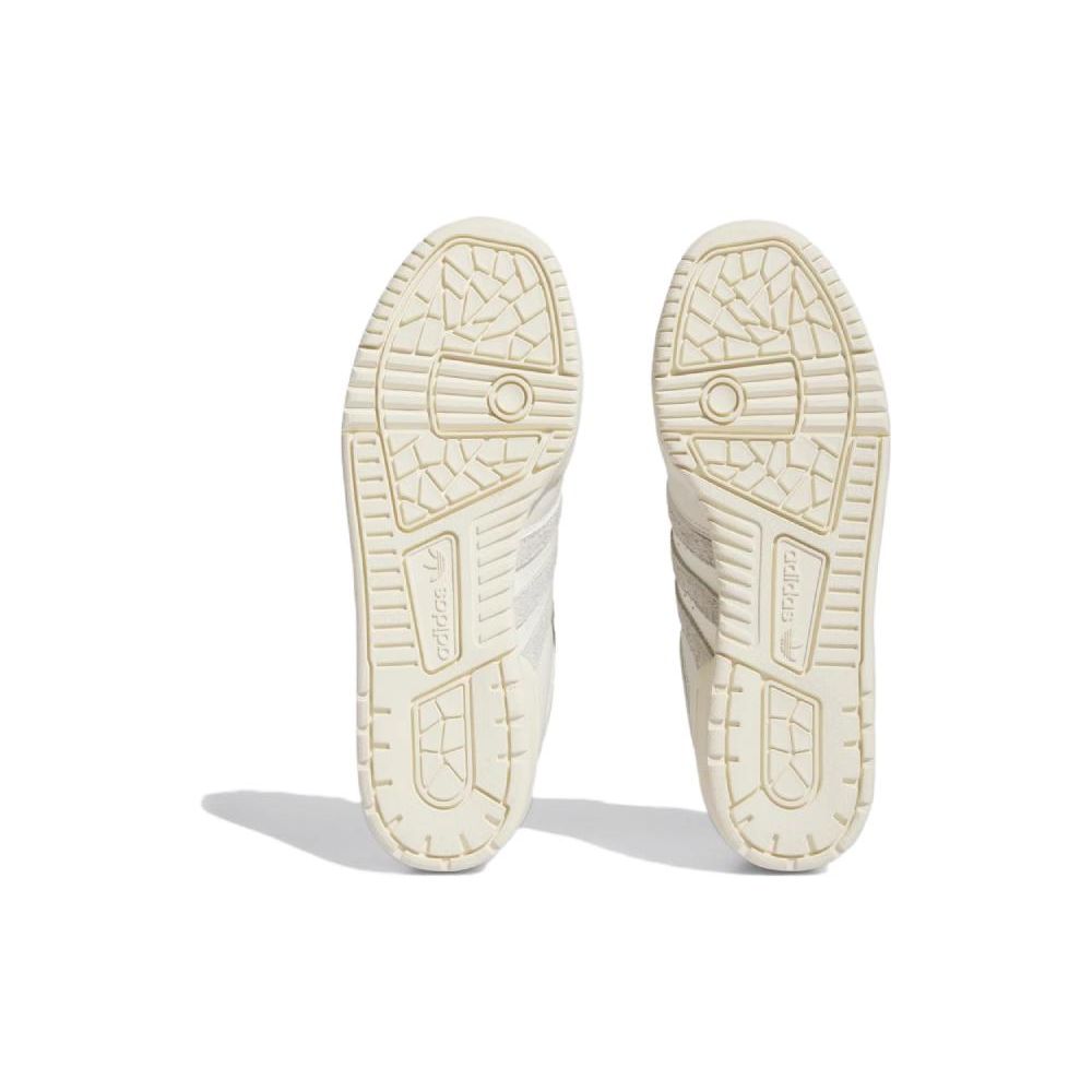 adidas Baskets Unisexe Rivalry Low 86 Gris Orbite Crème Blanc Cassé Blanc Crème IE7139