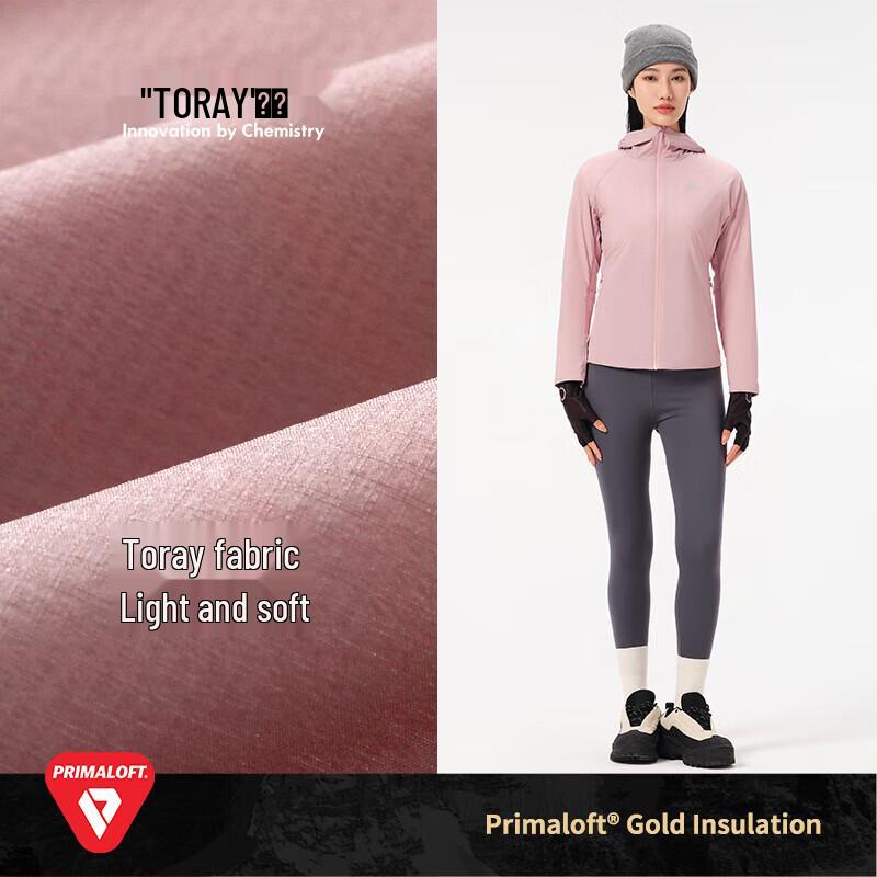 Pelliot Women's Primaloft Gold Insulated Hooded Jacket