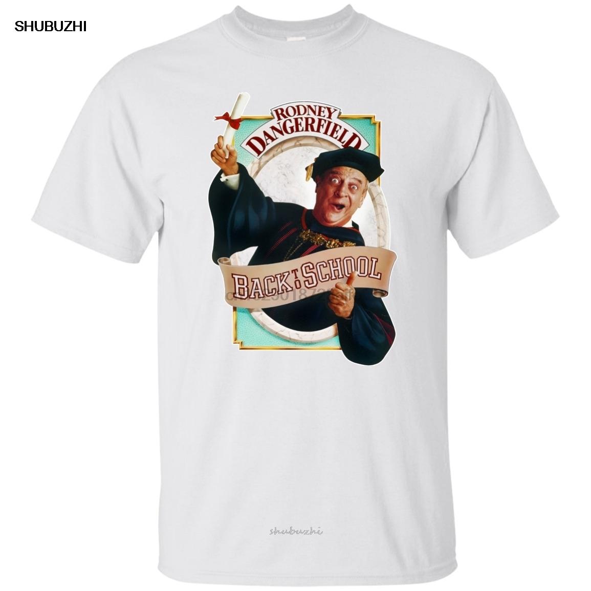 Rodney Dangerfield Back To School Comedy Funny Whirte TShirt For Fan S6XL Unisex brand tshirt summer cotton top tees S
