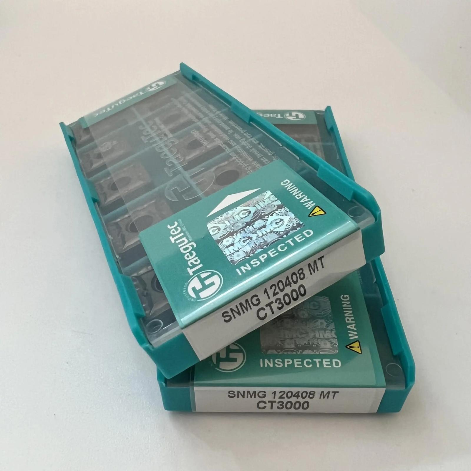 

TaeguTec / SNMG120408MT CT3000 /Original genuine CNC alloy blade 10 PCS