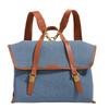 2024 Summer New Briefcase Denim Backpack Handheld Single Shoulder Crossbody Bag Multi-use Bag Laptop Bag Women's Bag