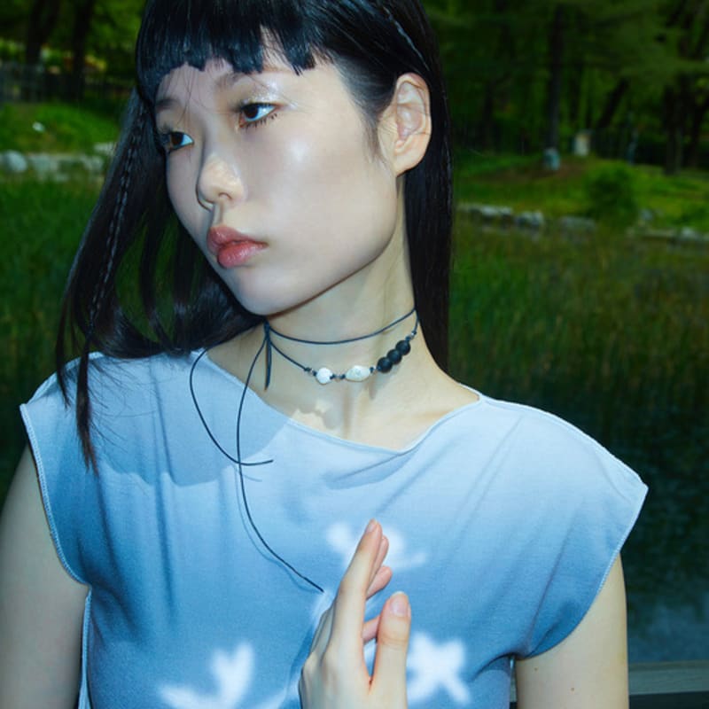 

kitschic Stone Neckless black