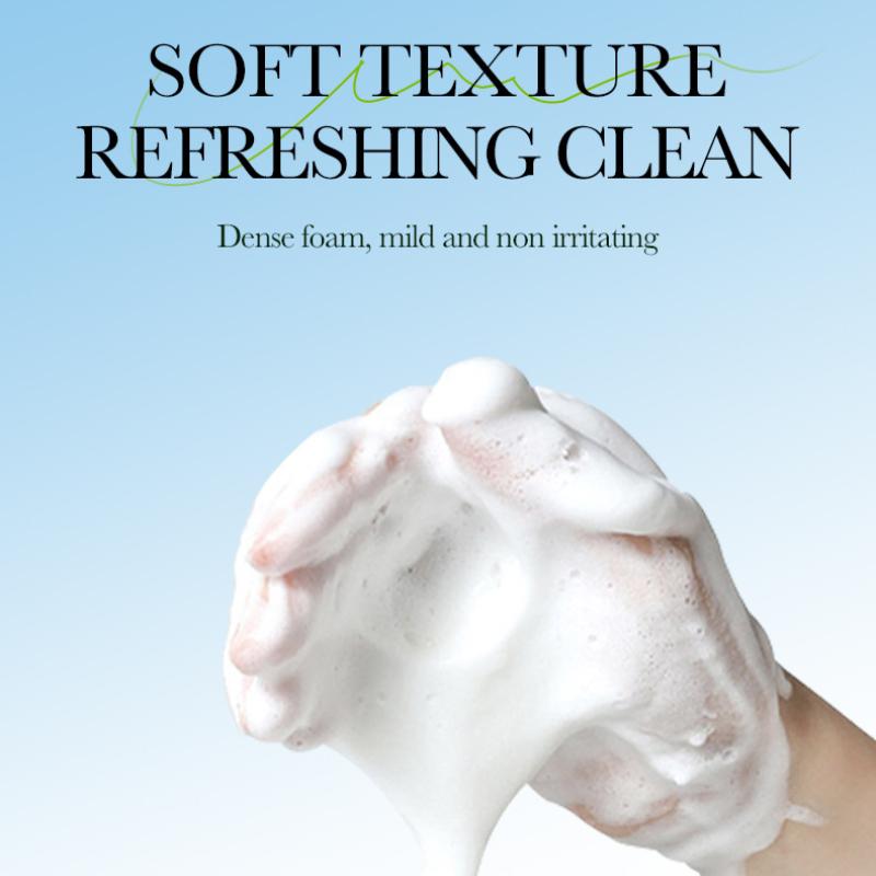 Facial Cleanser 150g SADOER Green Tea Cleansing Peach Moisturizing Cleanser
