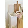 Sanko Plastic Two-Tier Sorting Dustbin, 47.5L, Light Beige