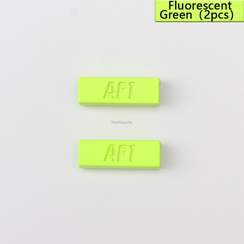 New Luminous Shoe Charms Sneaker Laces Buckle Metal Round Shoelaces AF1 buckle Shoe Decorations Air Force one Shoes Accessories