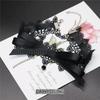 Gothic Lolita Bow Lace Choker Necklace for Women