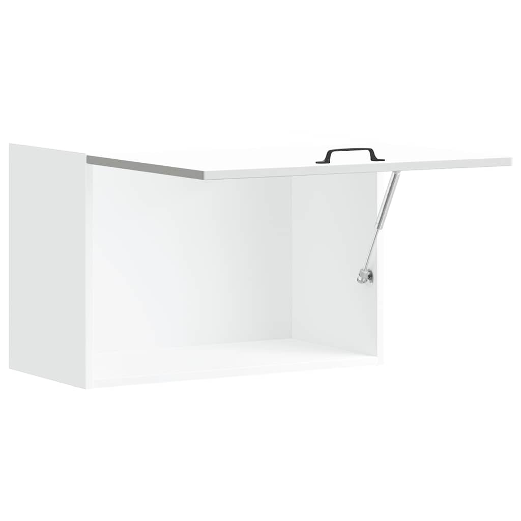 Kalmar Wall Mounted Kitchen Cabinet White Particleboard
