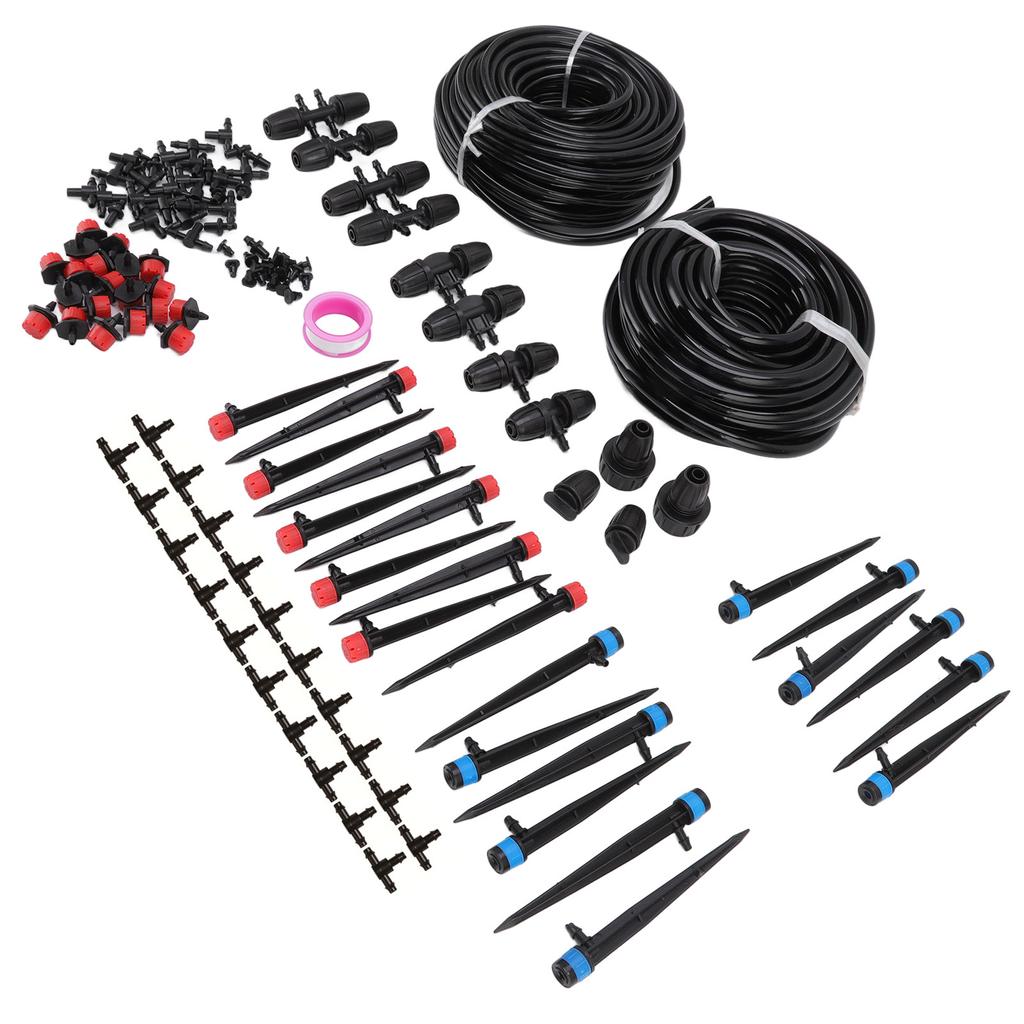 30m 4 7 Garten Automatische Tropfbewässerung Set Mikro Bewässerungskit Pflanze Wassersparsystem für Gewächshaus