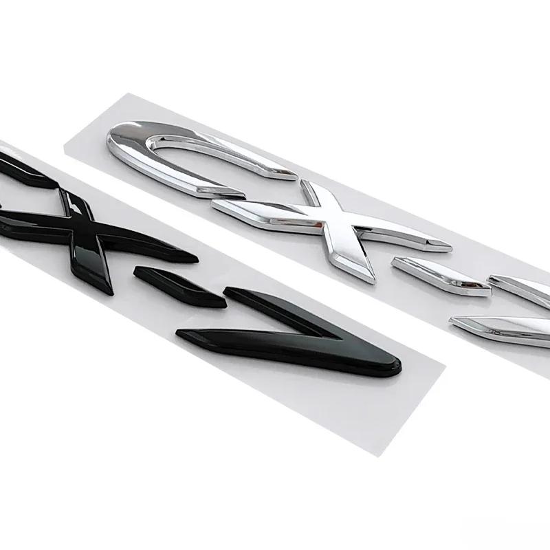 2025 Horké 19x2,6cm ABS 3D Samolepky na auto Decals pro logo Mazda CX7 Nápis na zadní kufr Značka Vnější úprava Zadní emblem Acc