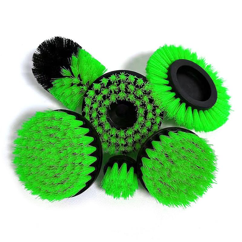 

Набор из 6 щеток для дрели, многоцелевая силовая щетка для чистки, для швов пола, ванной комнаты, ванны, плитки, углов, пола, колес автомобиля, труднодоступных мест